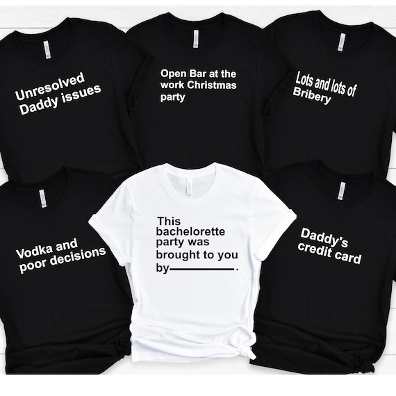 Cards Against Humanity Themed Bachelorette Shirts Funny Etsy New Zealand
