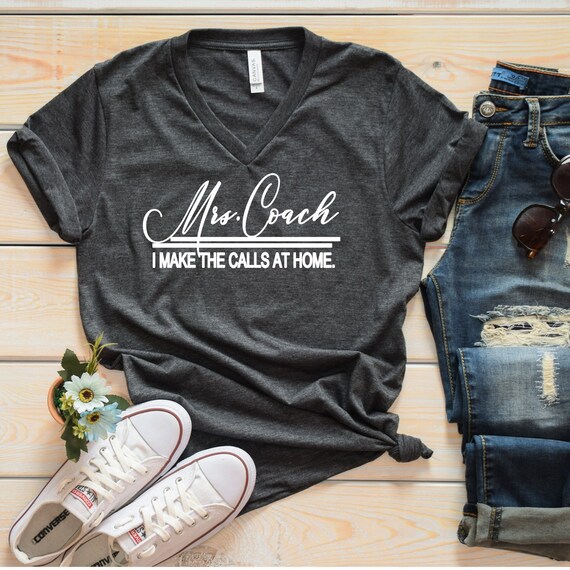 Mrs. Coach Shirt Baseball Wife Shirt 