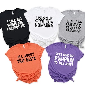 Friendsgiving Shirts - Friendsgiving group shirts-  Matching Best Friend Shirts - Family Holiday Shirts- Matching Family Shirts - Funny