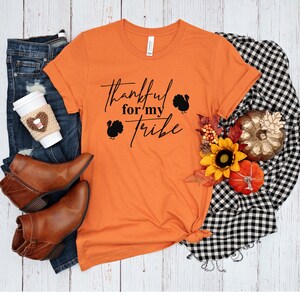 Family Thanksgiving Shirts - Custom Thanksgiving Shirts - Thankful Shirts - Family Shirts- Group Thanksgiving tee- Shirts for Family - Bless