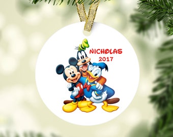 mickey baby's first christmas ornament