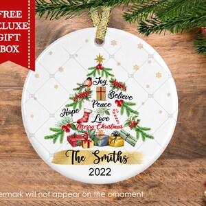 Family Christmas Ornament-First Family Christmas ornament-Personalized Christmas Ornament-Christmas Tree Ornament-Custom Ornament