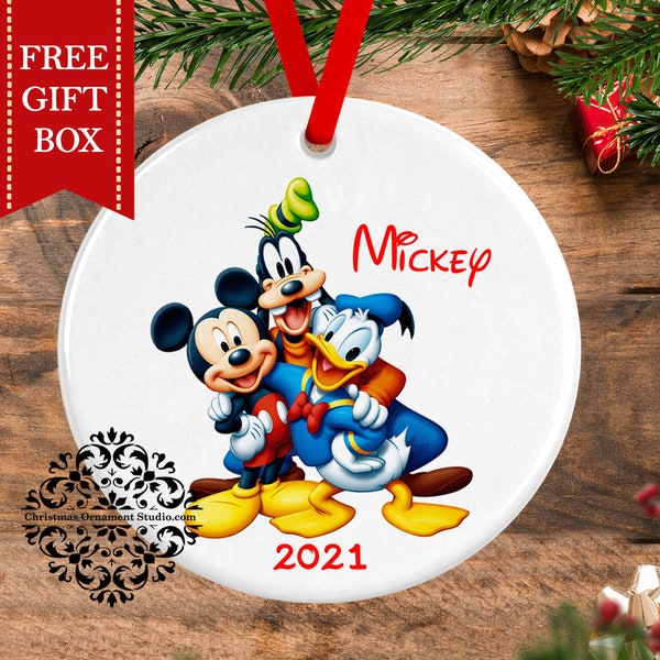 Disney Christmas Ornament, Mickey Mouse & Friends, Keepsake Gift
