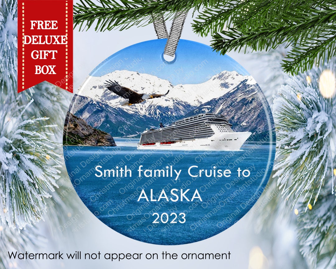 Alaska Cruise Ornamenttravel Christmas Gifthoneymoon Ornamentalaska