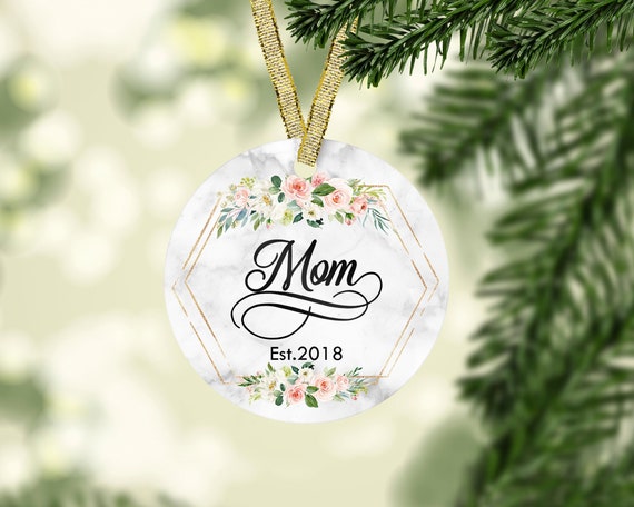 New mom Ornament-First Christmas as a 