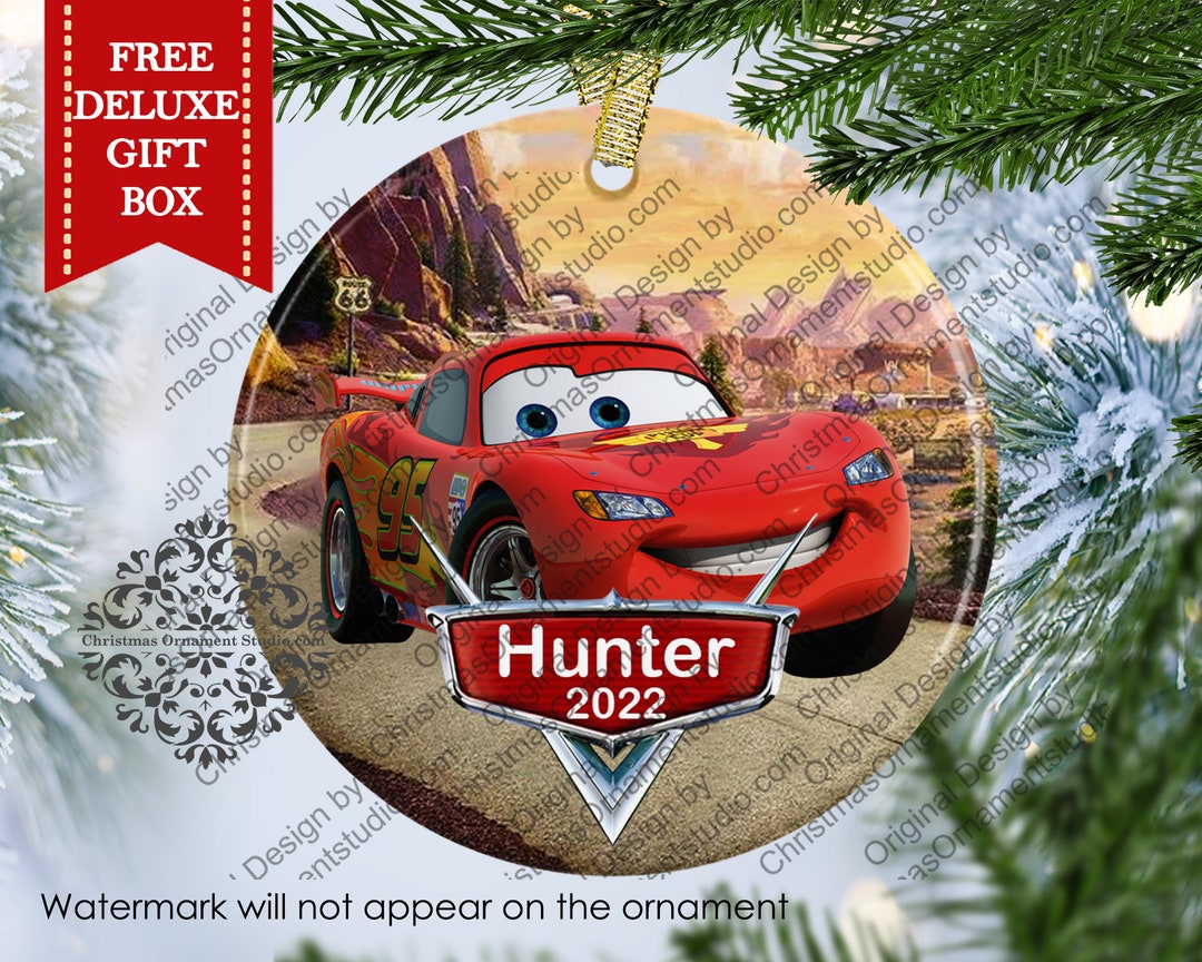 Lightening Mcqueen Cars Christmas Ornamentcars Christmas Ornament