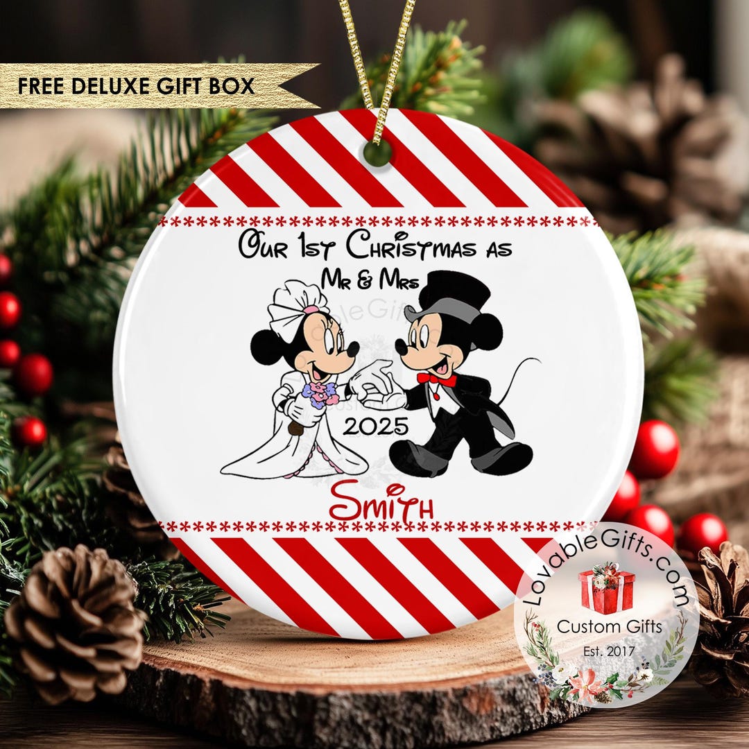 Mickey and minnie wedding ornament 60 photos