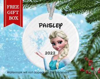 Elsa Frozen Christmas ornament-Disney 