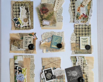 再入荷商品 - Embellishments Journal Junk Vintage Paper for Clusters 文房具・ステーショナリー