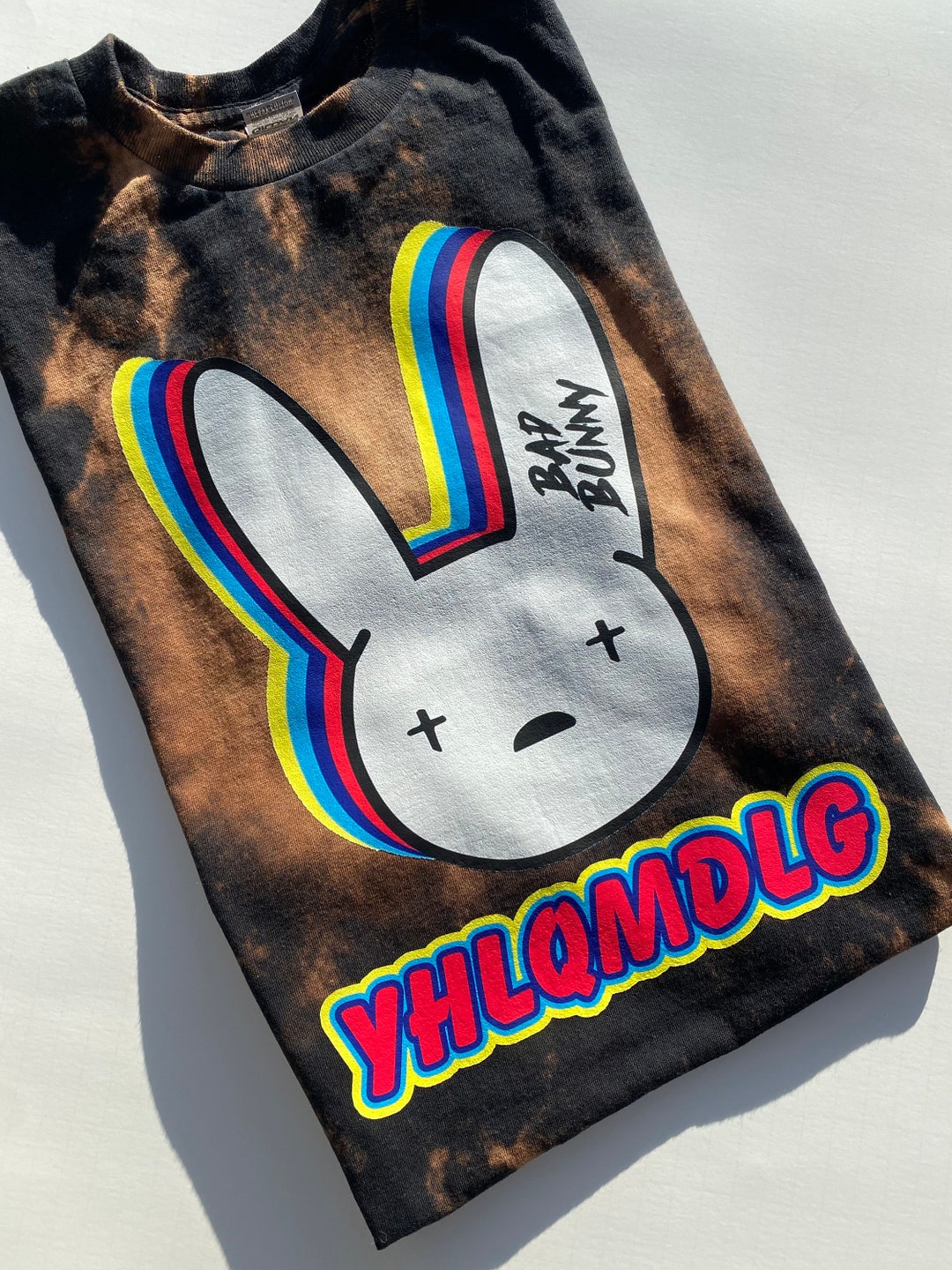 Bad Bunny Shirt Bad Bunny Bleached Tee Bad Bunny T-shirt Bad Bunny Bad ...