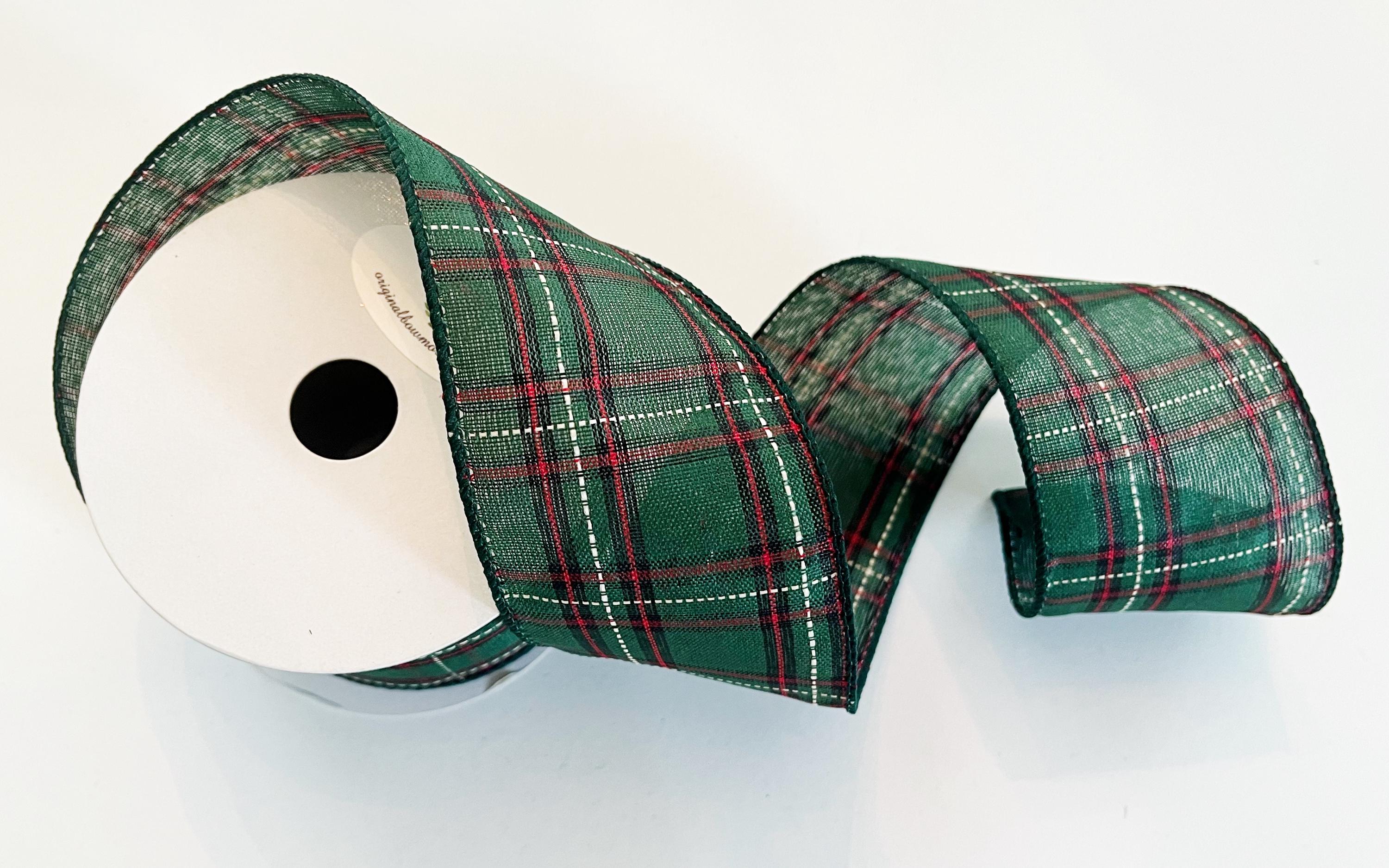 Amazon | Whaline クリスマス グリッター キャンディケーン リボン ホワイト レッド ストライプ ワイヤーエッジ リボン 2.5インチ  素朴 農家 クラフト リボン Xmas DIY ギフトラッピング フラワーアレンジ リース リボン デコレーション 10ヤード | リボン・テープ  ... ワイヤーリボン 2.5インチ x 10ヤード イレギュラーグリッターポルカドット レッドキャンバス地 ライムグリーンの雪の流れのフリ