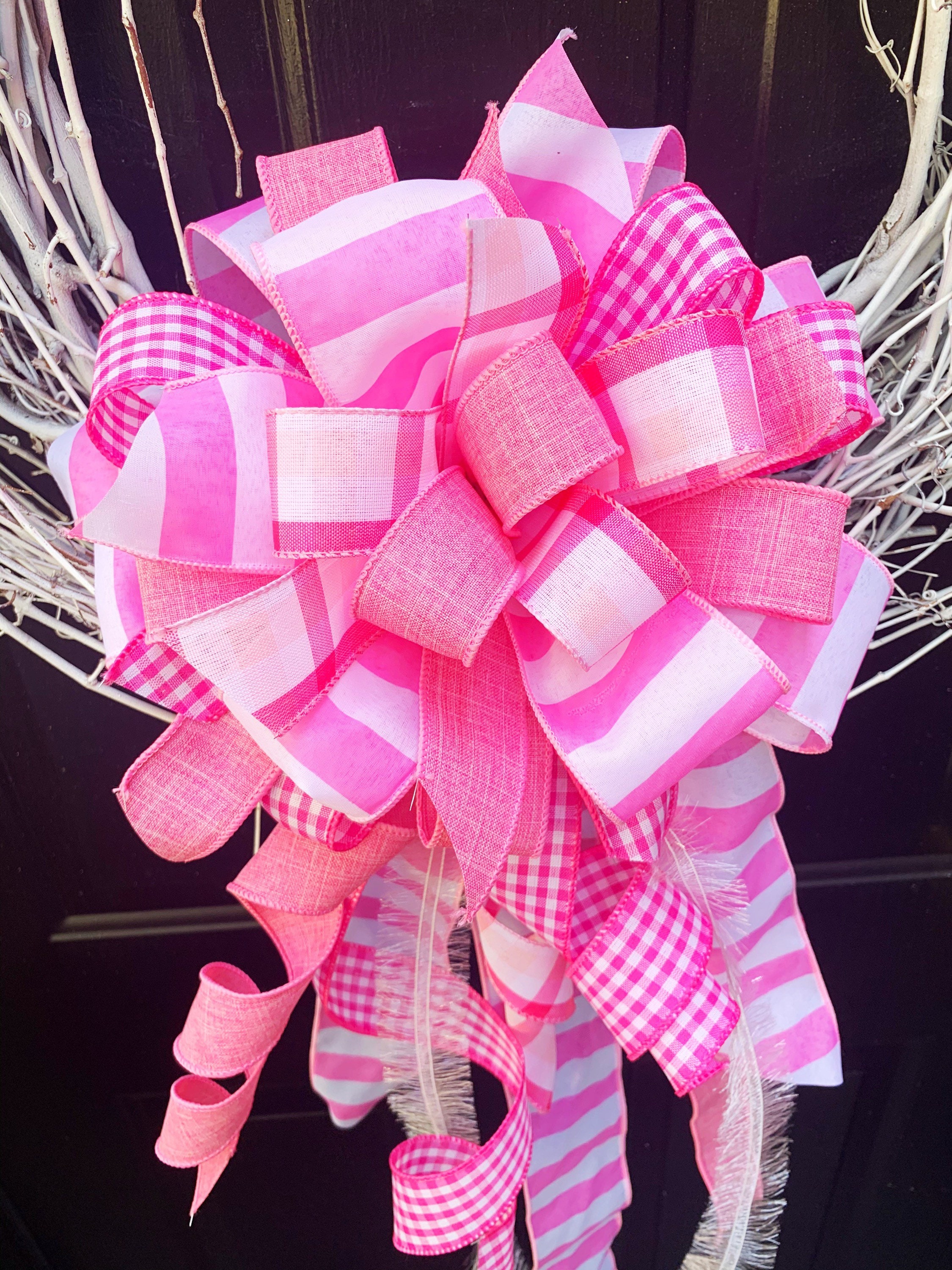Everyday Collection Pink Bow Baby Girl Baby Girl Bow Etsy