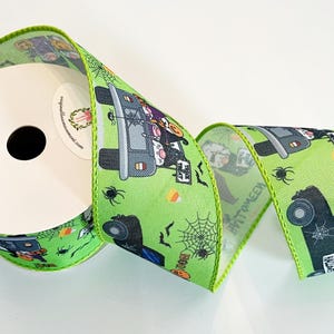 Ribbon - Halloween Ribbon - 10 Yards Wired Ribbon