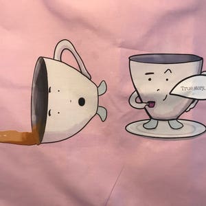 Spill the Tea Geschirrtuch