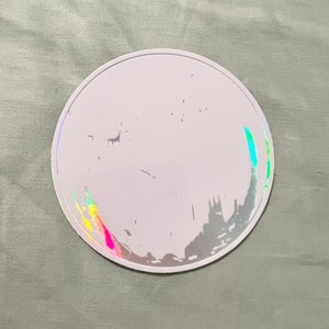 3” Holographic Destiny inspired Traveler vinyl round sticker!