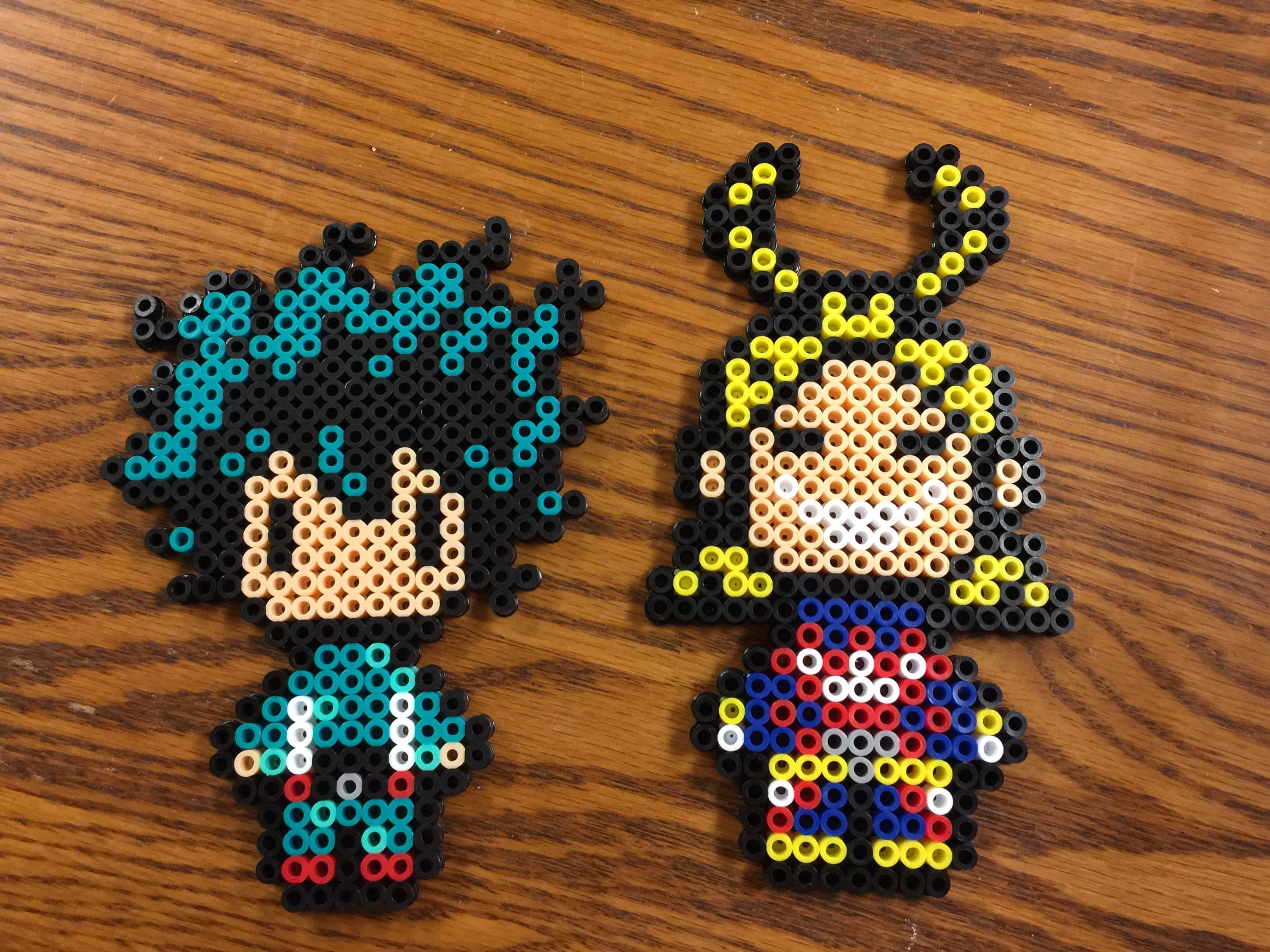 My Hero Academia Perler Bead Pixel Art Pattern Anime Pixel Art Images ...