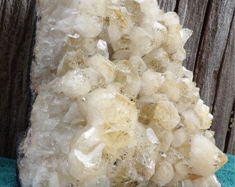 Racimo de citrino / Racimo de citrino cuadrado / Piedra de la prosperidad / Piedra del éxito