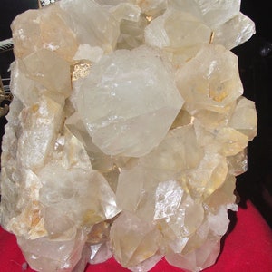 Huge Massive Crystal Cluster / Natural Large Crystal / 26 Pound Natural Crystal