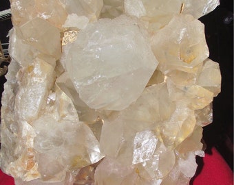 Enorme cúmulo de cristal masivo / cristal grande natural / cristal natural de 26 libras