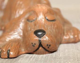 Norwood Molds 1985 Ceramic Dog