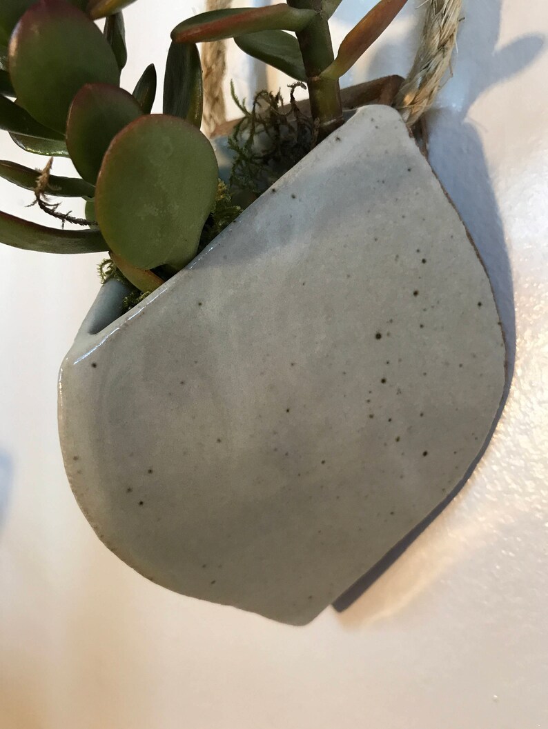 Ceramic Wall Hanging Planter Vase Etsy