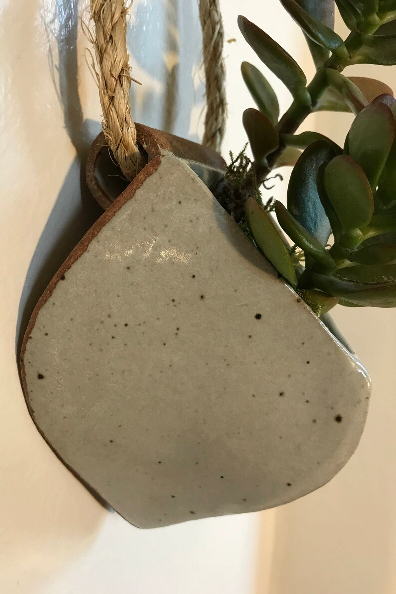 Ceramic Wall Hanging Planter Vase Etsy