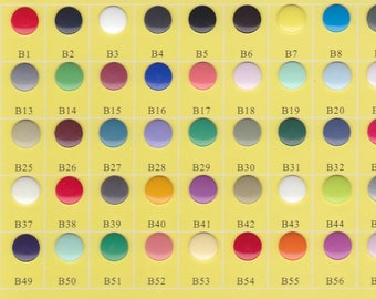 100 Sets KAM Snaps, Size 20 T5, Plastic Resin Fasteners