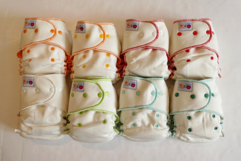 Bamboo Fitted Cloth Diaper via KINGSofmyCASTLE