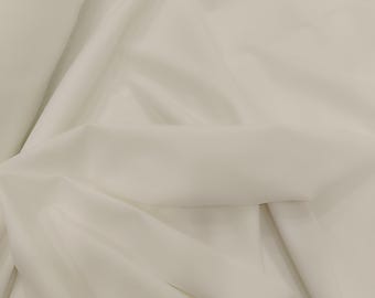 White Jersey Knit Fabric: Spandex, Soft Stretch