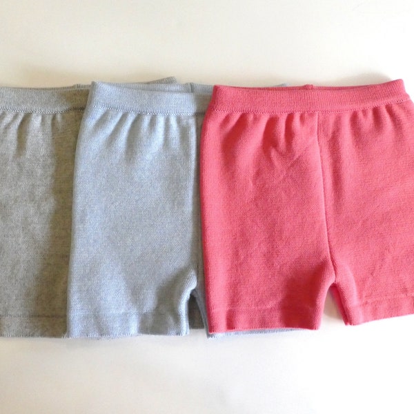Shorties 100% merino wool / Cloth diaper cover (shorts)