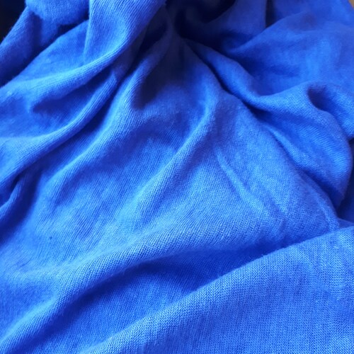 100 Linen Jersey Knit Fabric Etsy