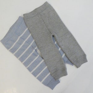 Striped Diaper Cover 100% MERINO WOOL baby cloth nappy soaker longies leggings 