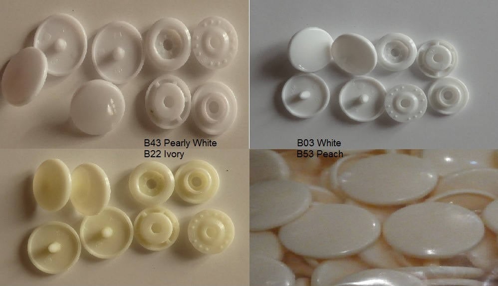 20 Sets KAM Snaps Size 20 / Plastic Snaps / KAM Snaps T5 / Etsy Australia