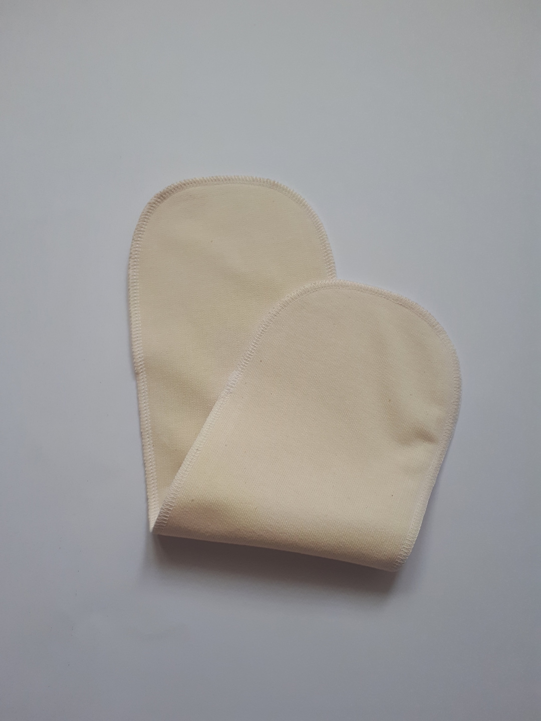 Set of 10 Organic Cloth Diaper Insert / 10 Pack Organic Cotton Pocket