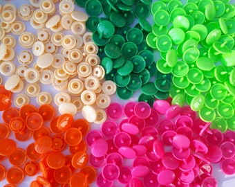 20 Sets KAM Plastic Snaps, Size 20 T5, for Cloth Diapers