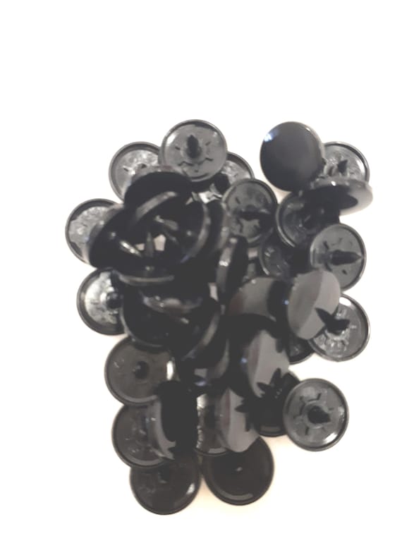 20 Sets KAM Snaps, Long Prong T5 Plastic Resin Snaps