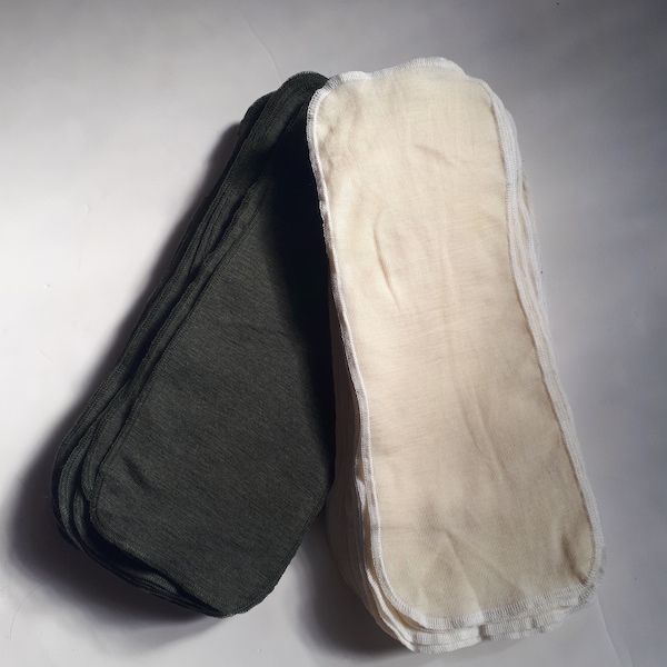 Merino wool liner / cloth diapers stay dry