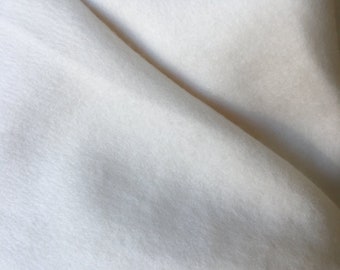 Tissu en polaire en coton biologique lourd
