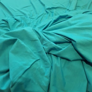 Bio Merino Wolle Interlock Stoff / Windelüberwurf Stoff / Blauer Merino Wollstoff