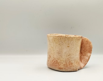 Stoneware, Ceramic Espresso Cup, Turkish Coffee Cup, Handmade Minimalistic Cup