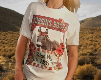 Kissing Booth Graphic Tee on Ivory