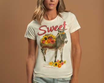 Sweet Graphic Tee on Ivory