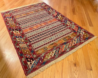 Vintage Persian Kilim Rug 005 / Handmade Rug  / Oriental Rug / Area Rug / Brand new / Never used rug