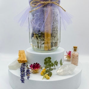 Energy Cleanse in a Jar // Spiritual Healing Kit // Cleanse Aura // Chakra's boosten // GRATIS instructiekaart inbegrepen