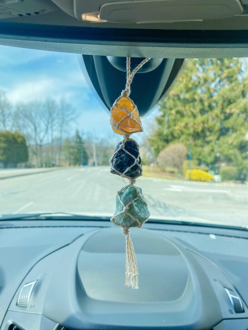 Custom Crystal Car Charm Etsy