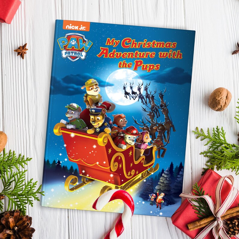 Personalized Children's Book: PAW Patrol My Christmas | Etsy