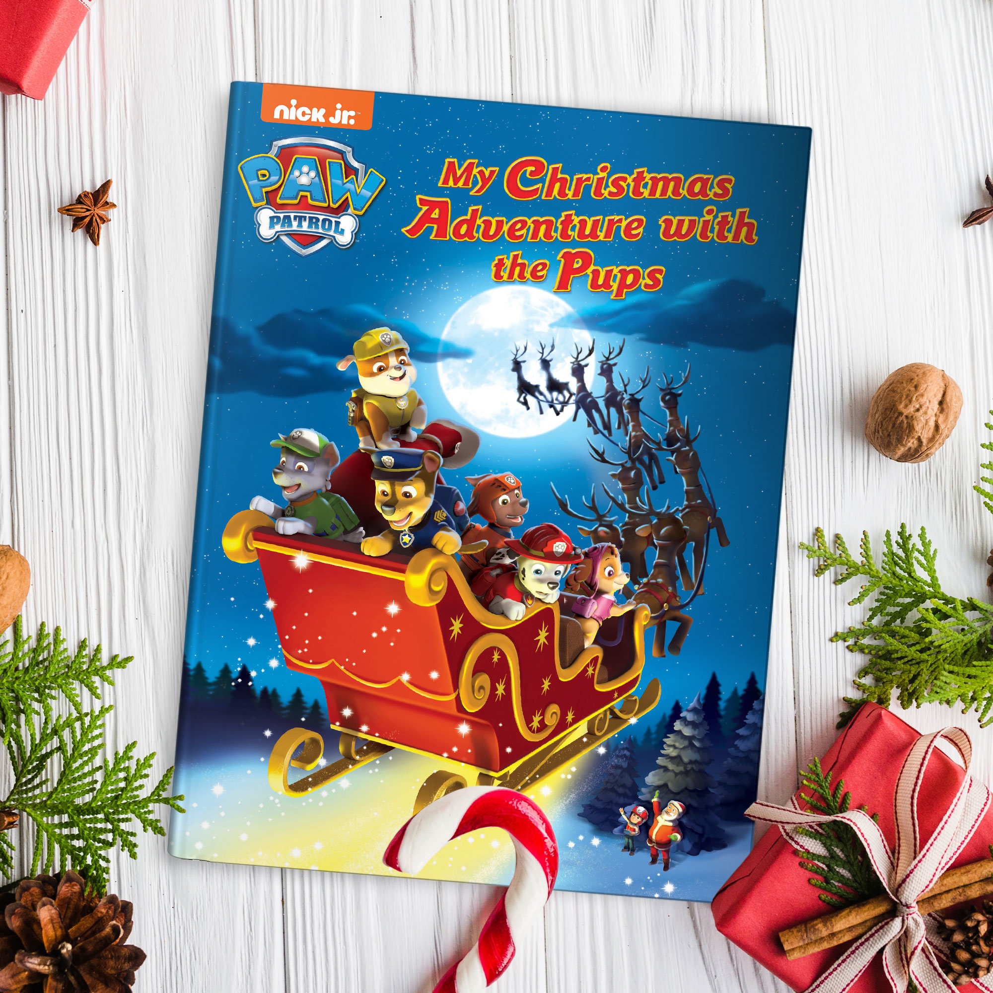 Personalized Children's Book: PAW Patrol, My Christmas Adventure