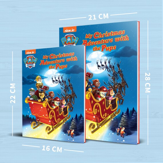 paw patrol personalized book