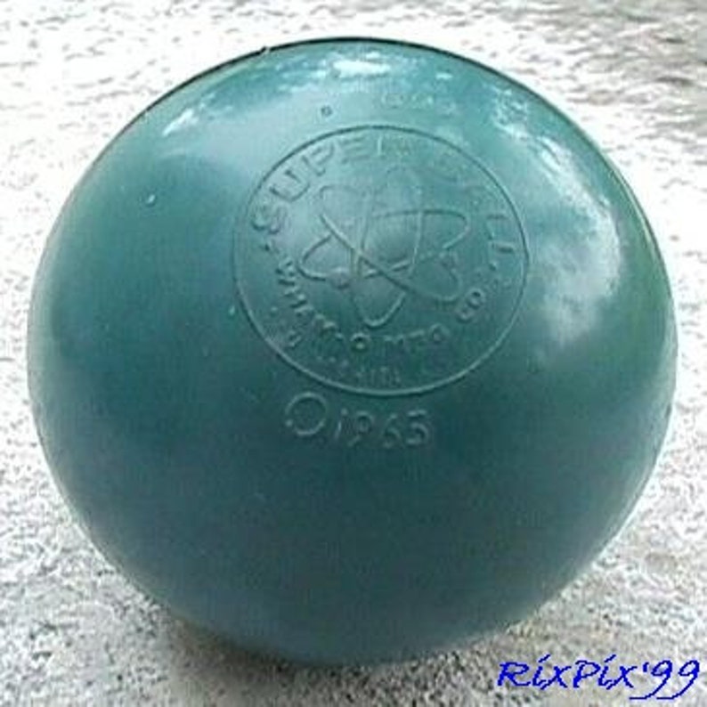 THREE Original 1965 WHAMO Super Balls Superballs New Old Stock Set of