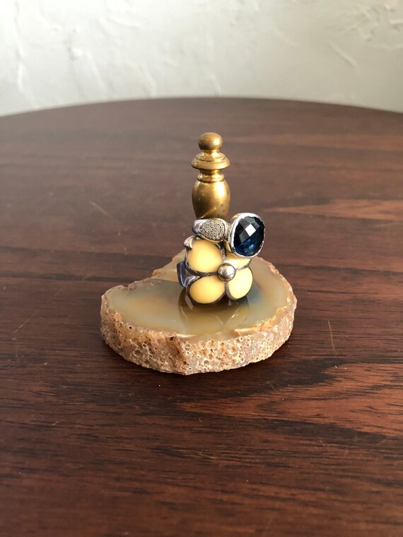 Stone Ring Holder Ring Holder Brass Ring Tree Ring Display Jewelry